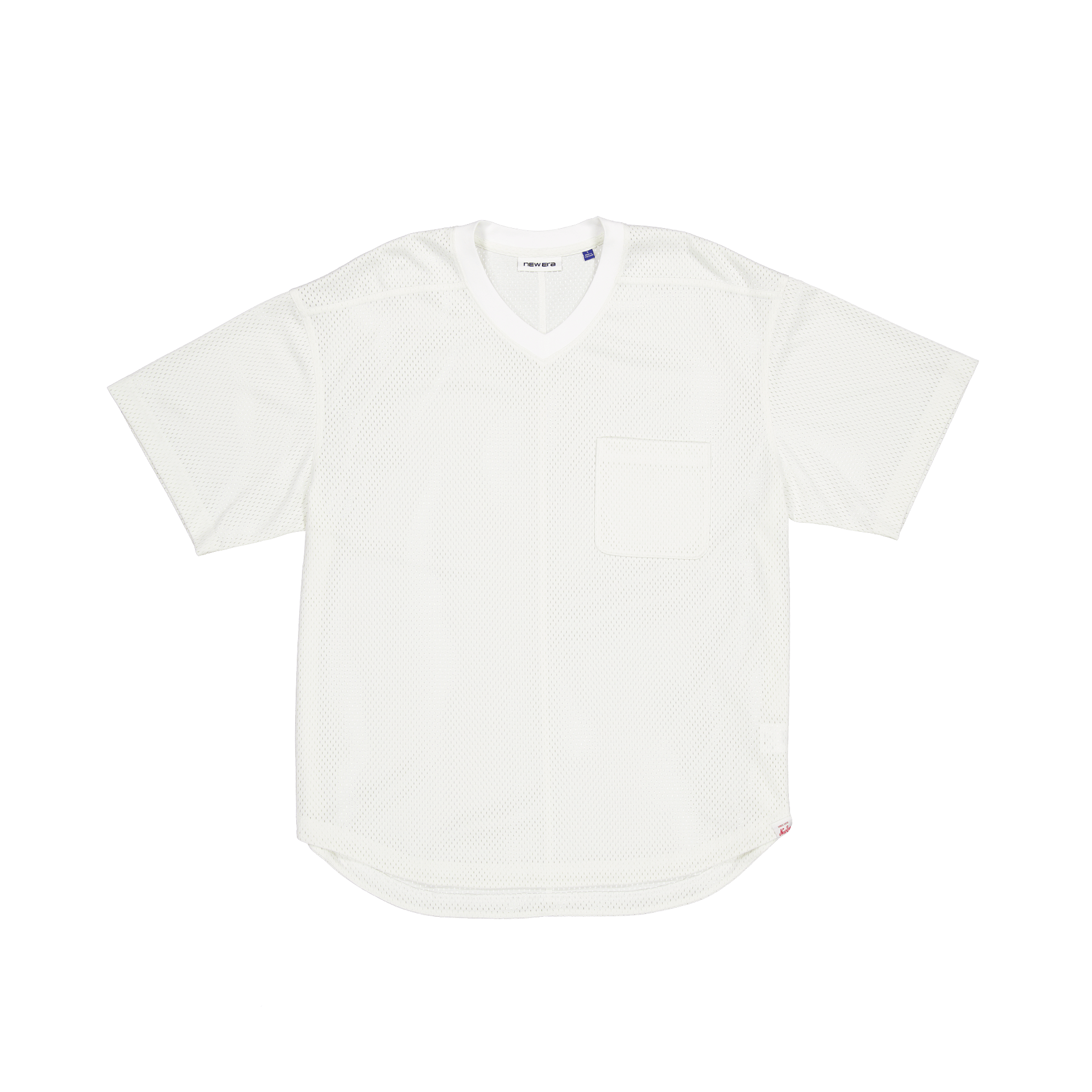 Alternative view of Orchard College White V-Neck Pullover Jersey
