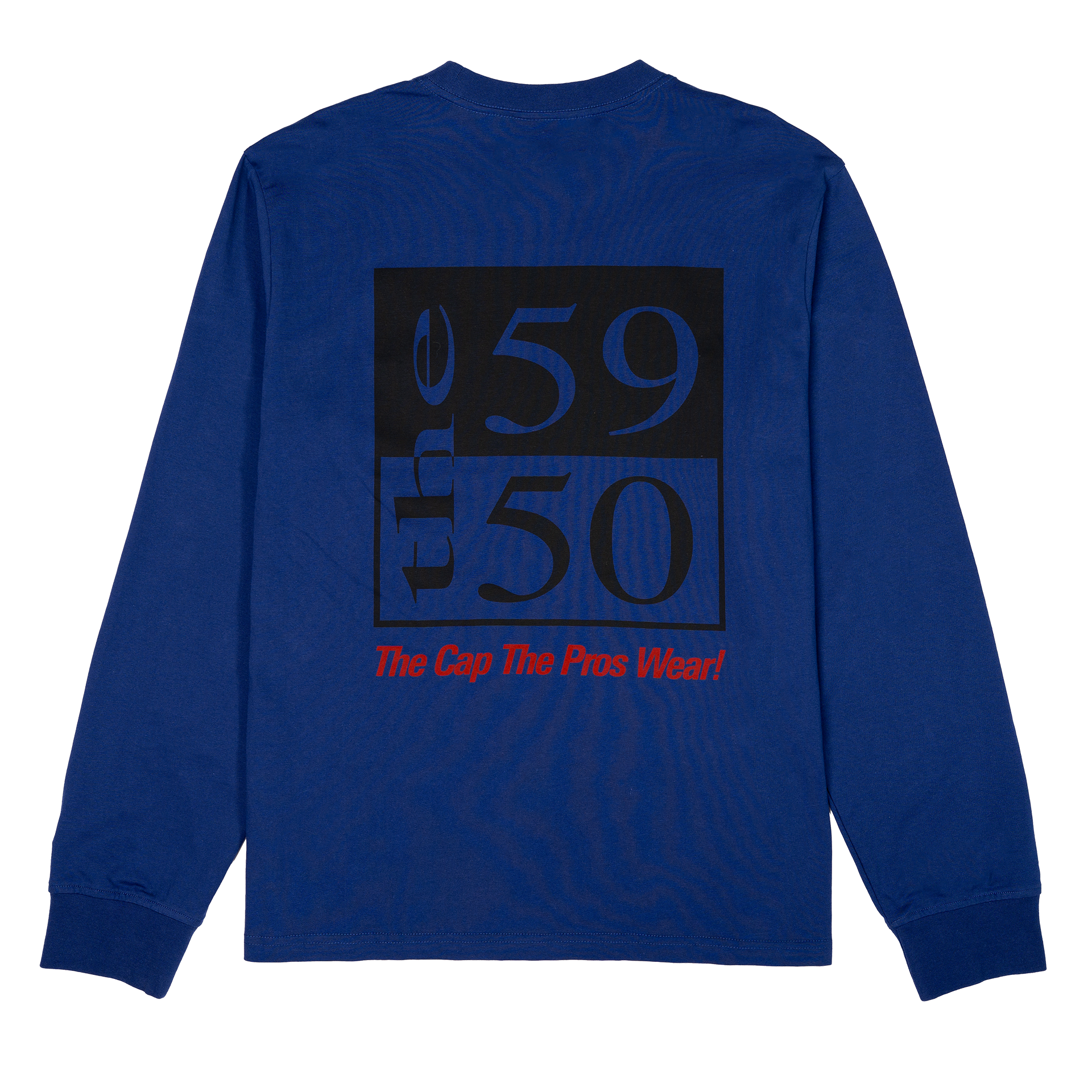 Alternative view of New Era Branded 59Fifty Archivist Dark Royal Long Sleeve T-Shirt
